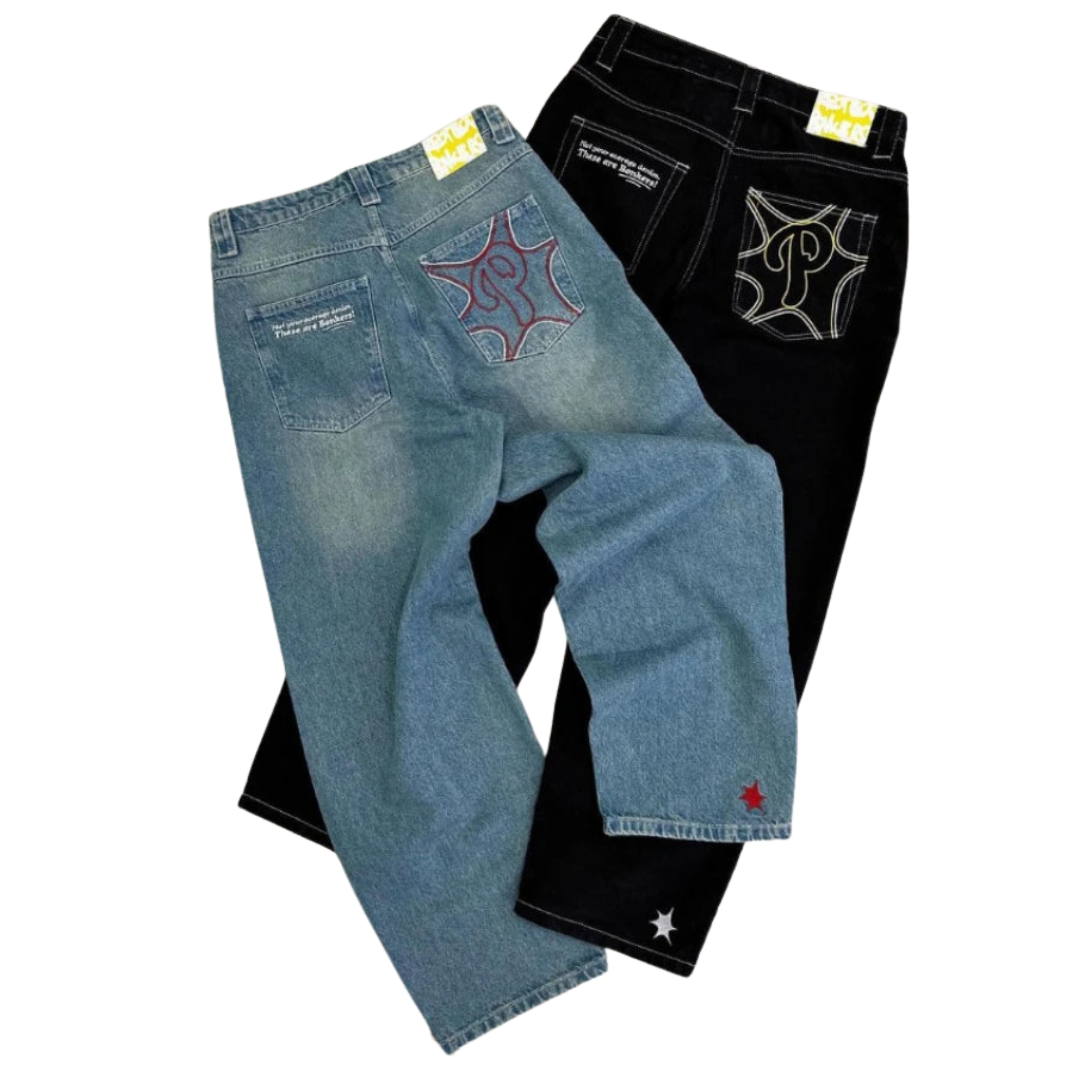 Printed Jeans