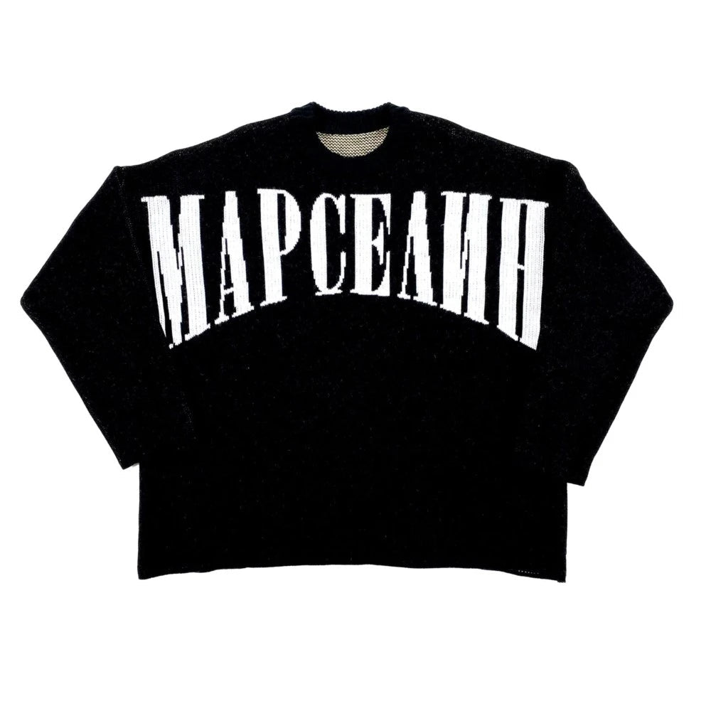 Oversized Graphic Sweater