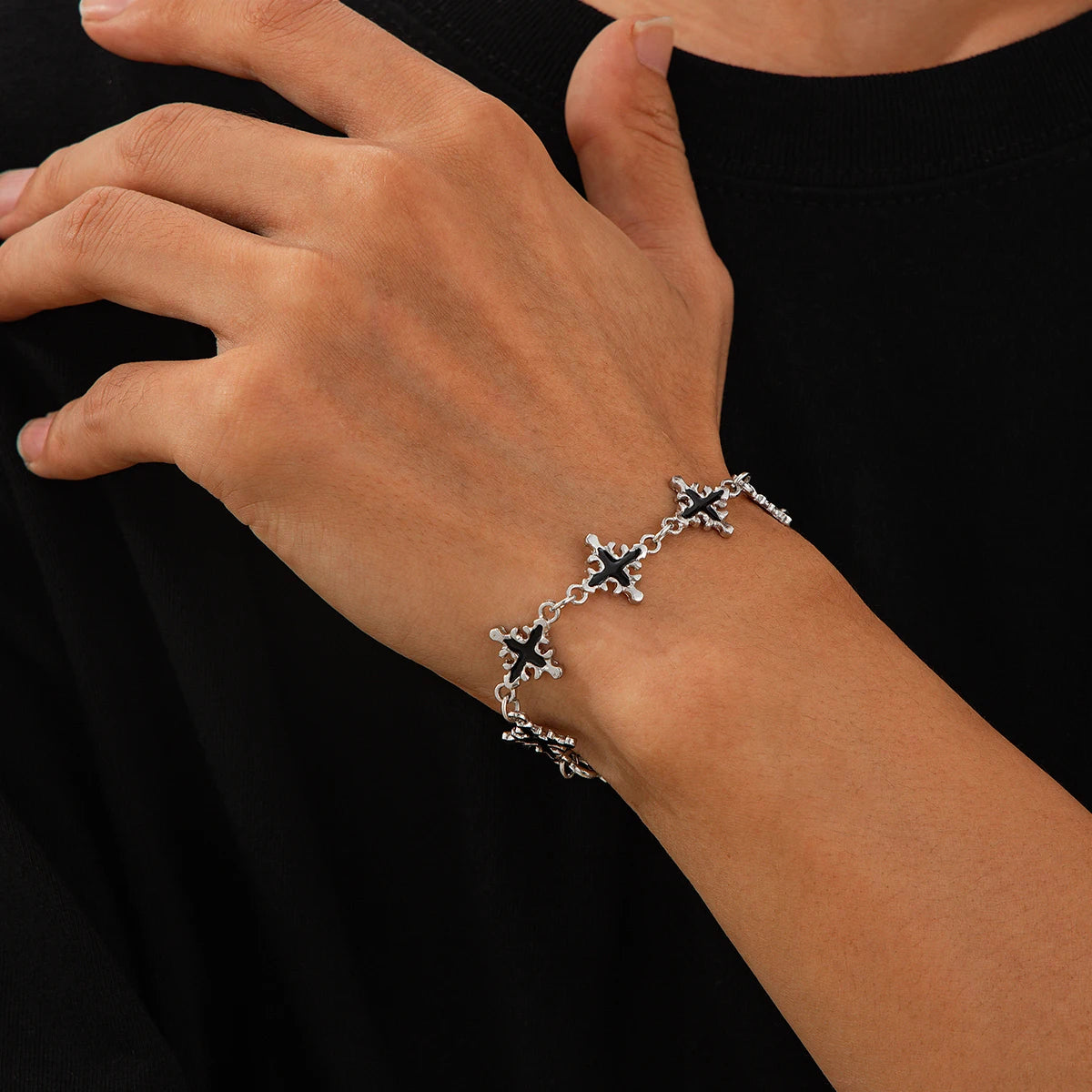 Cross Charm Bracelet