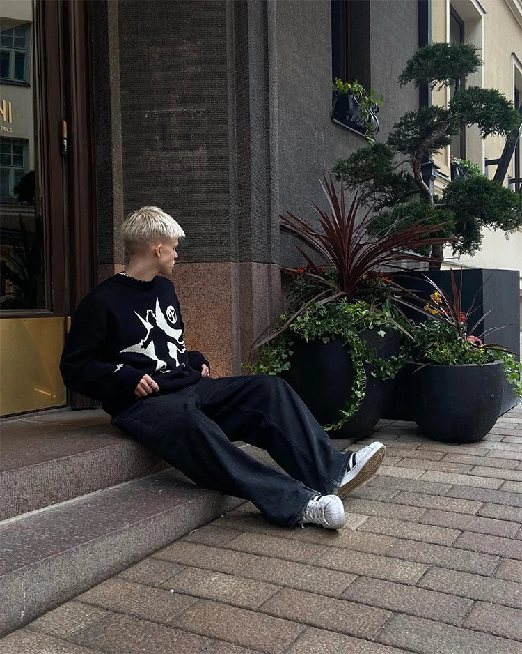 Graphic Sweater