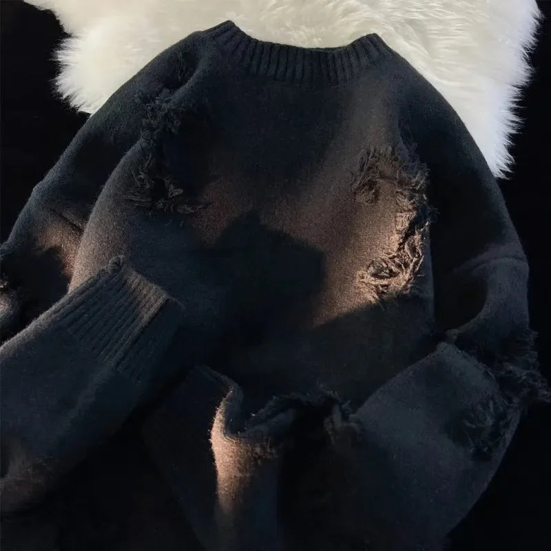 Distressed Sweater