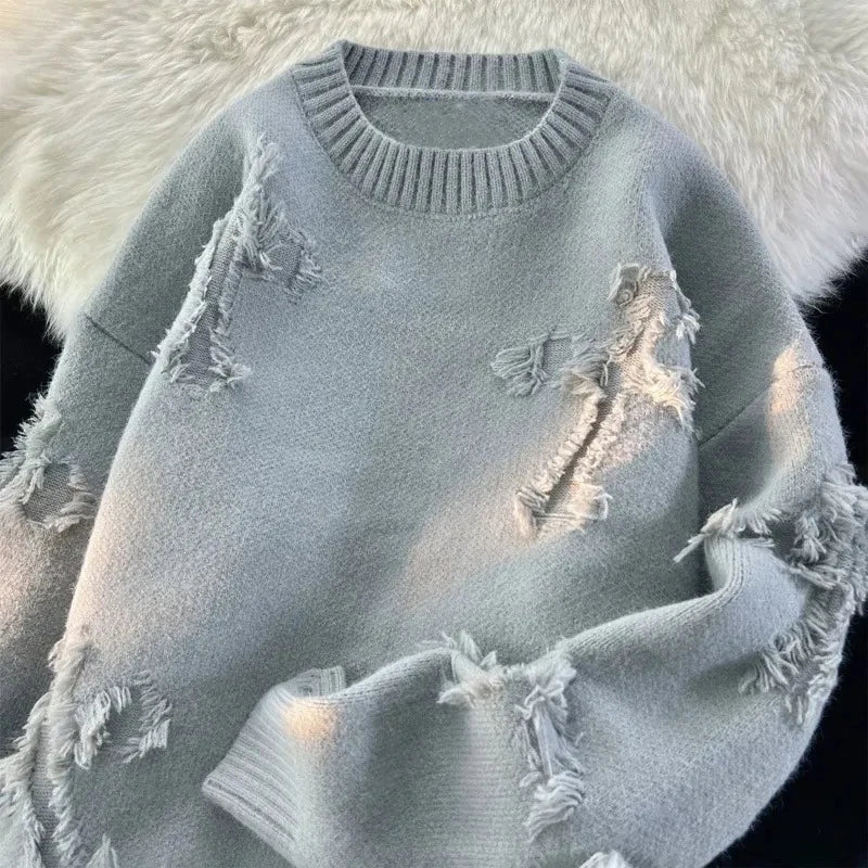 Distressed Sweater