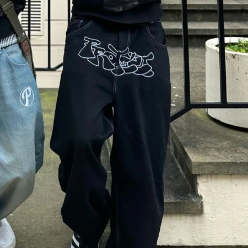 Printed Jeans