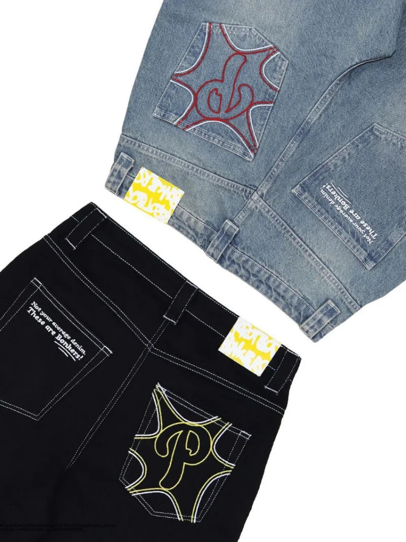 Printed Jeans