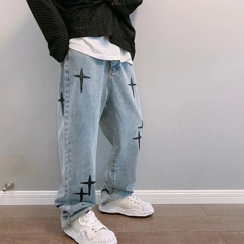 Printed Jeans