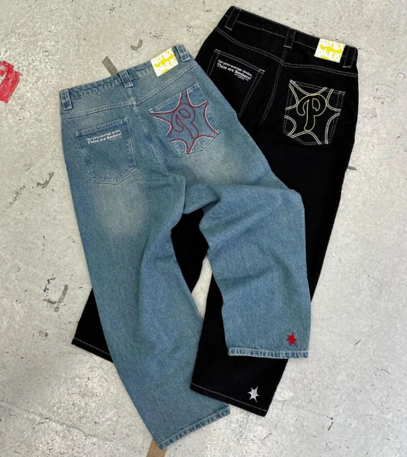 Printed Jeans
