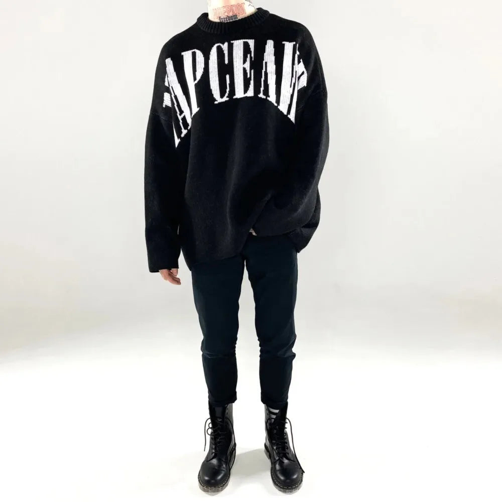 Oversized Graphic Sweater