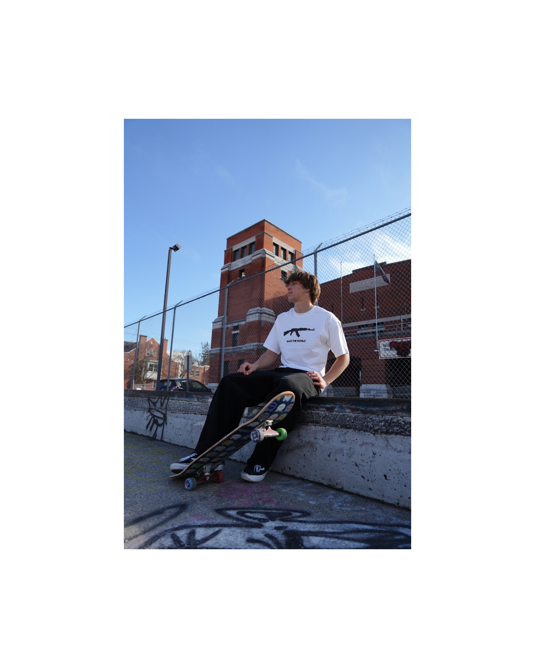 VISION STW HEAVYWEIGHT BOXY TEE WHITE