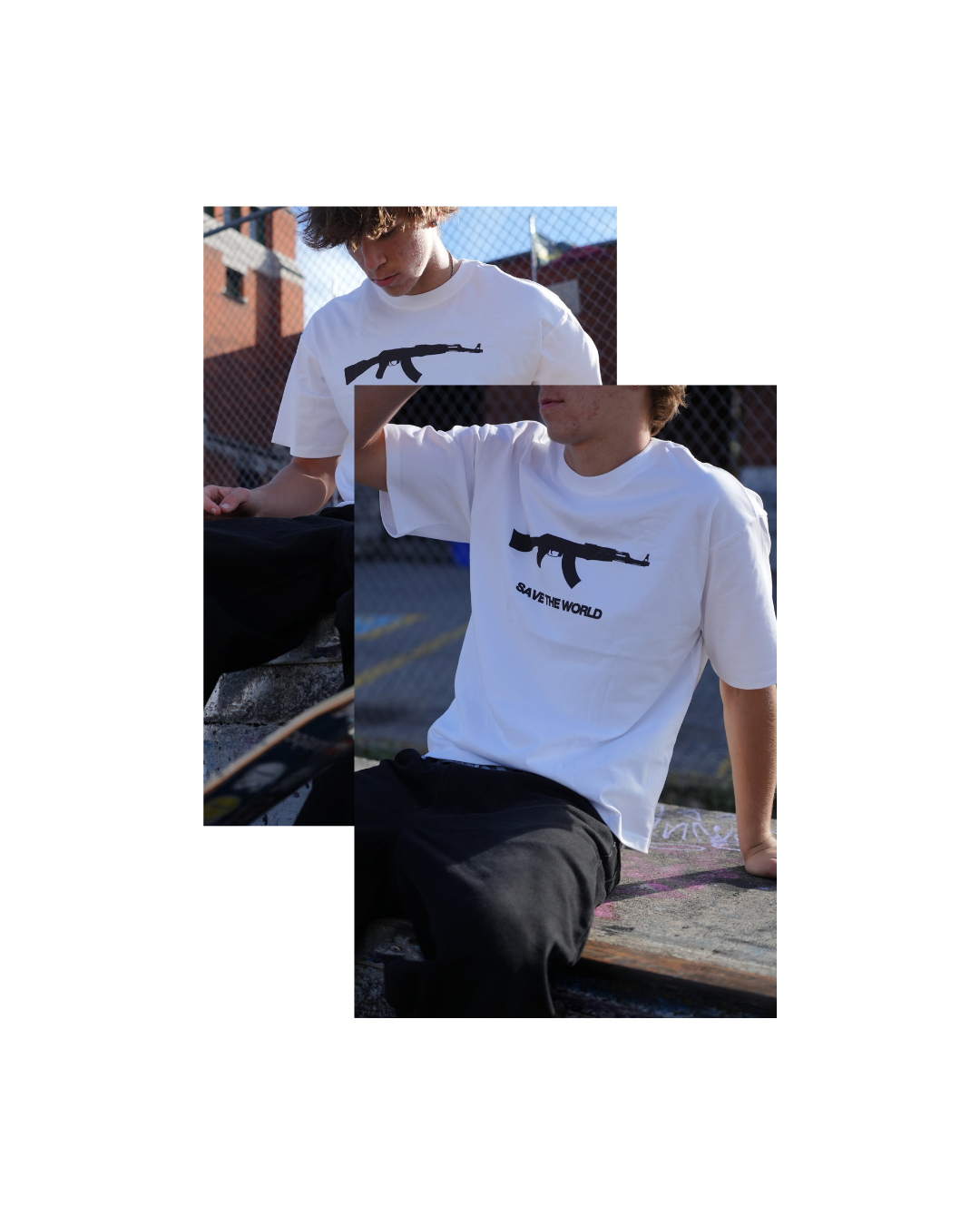 VISION STW HEAVYWEIGHT BOXY TEE WHITE