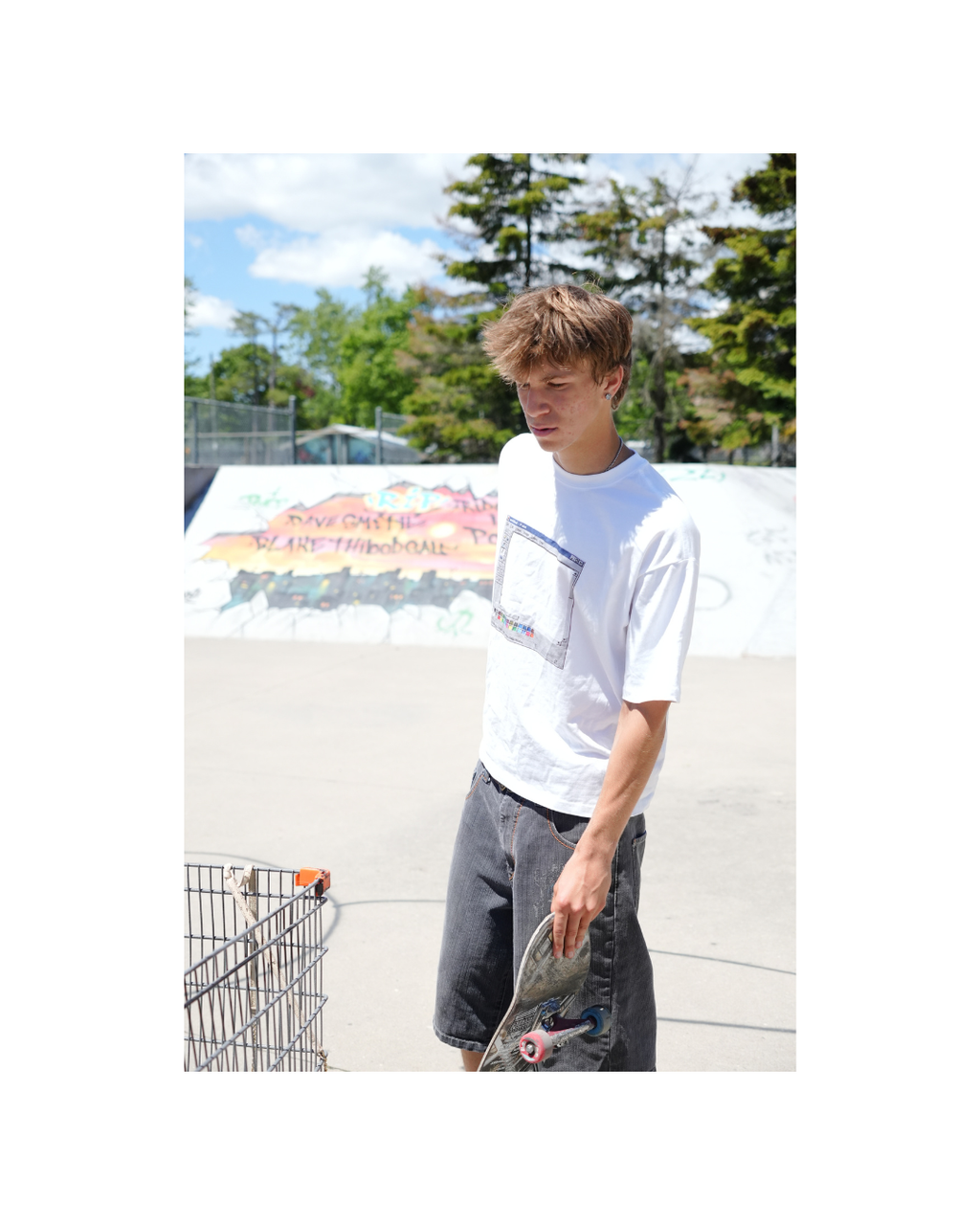 VISION UNTITLED BOXY TEE MULTI