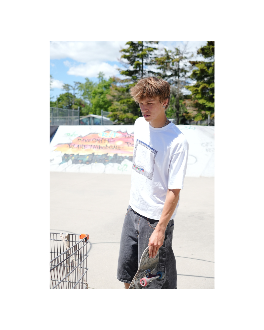 VISION UNTITLED BOXY TEE MULTI