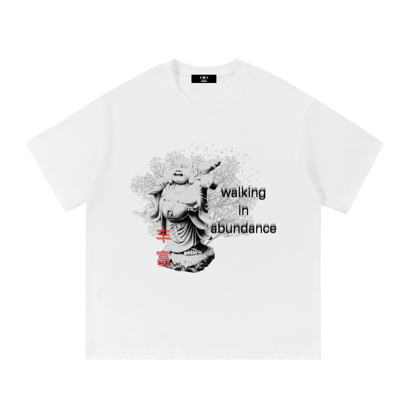 VISION WALKING IN ABUNDANCE TEE