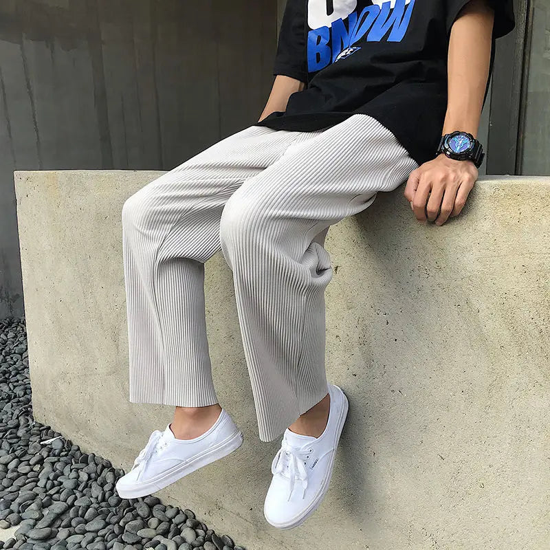 Pleated Pants