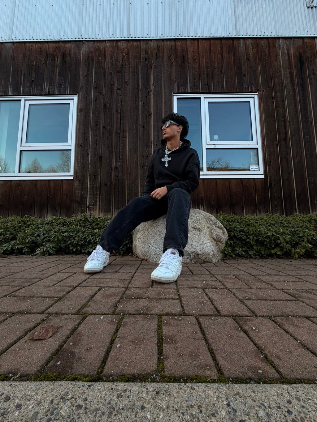 Acrylic Cross Necklace