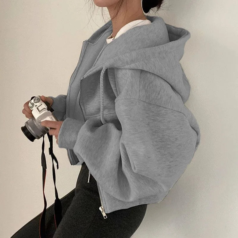Lightweight Zip-up Hoodie