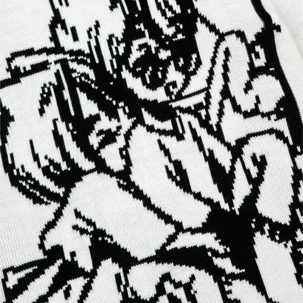 Cartoon Inspired Winter Sweater