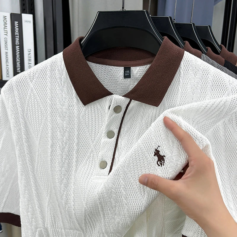 Knit Polo Shirt