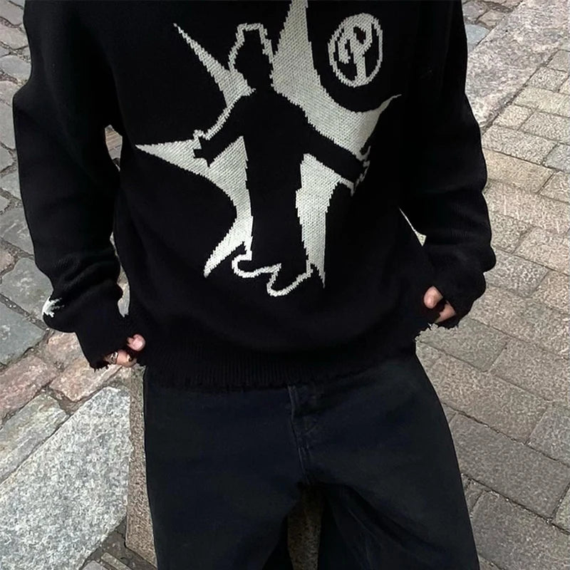 YCOA Mens Knitted Sweater