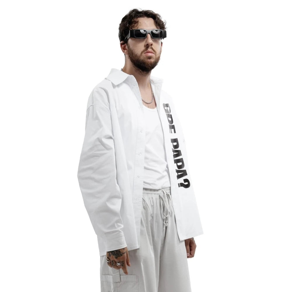 Men's Oversized Button Shirt