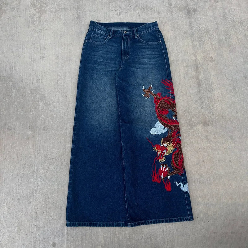 Dragon Stitched Jeans