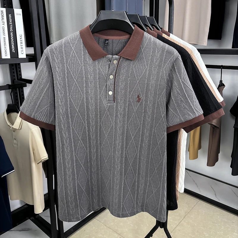 Knit Polo Shirt