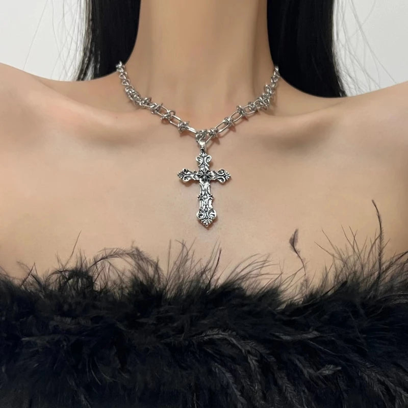 Vintage Style Cross Pendant