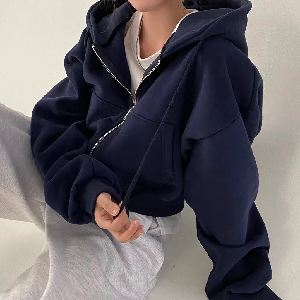 Lightweight Zip-up Hoodie