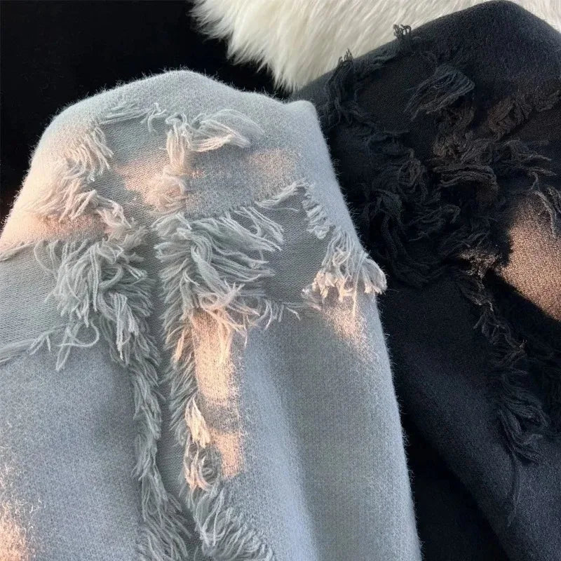 Distressed Sweater