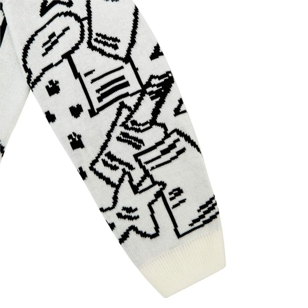Cartoon Inspired Winter Sweater