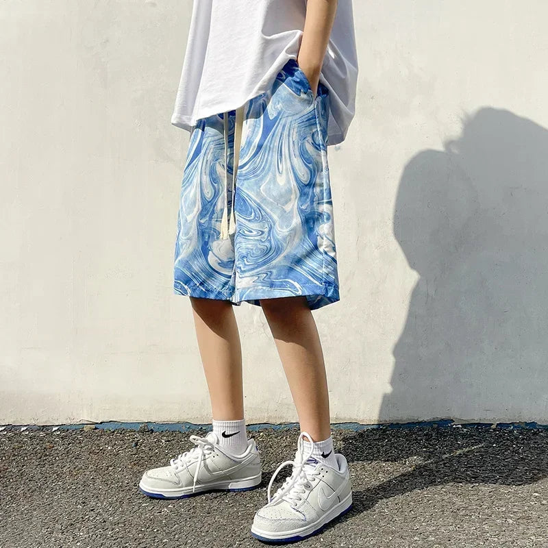 TIE-DYE SHORTS