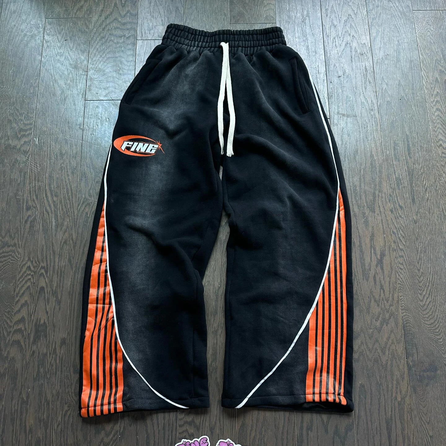 Oversized Faded Y2K Sweatpants