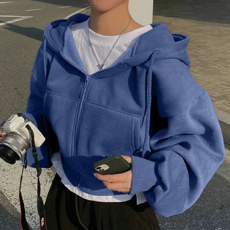 Lightweight Zip-up Hoodie