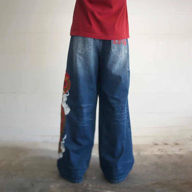 Dragon Stitched Jeans