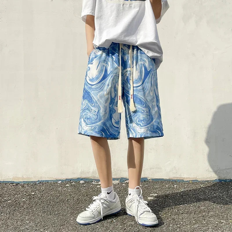 TIE-DYE SHORTS