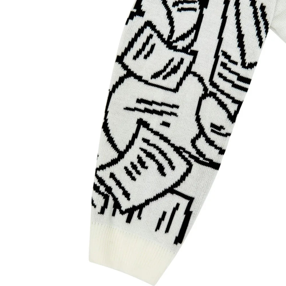 Cartoon Inspired Winter Sweater