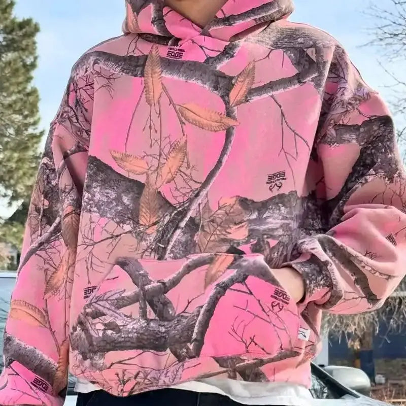 Camo Print Hoodie