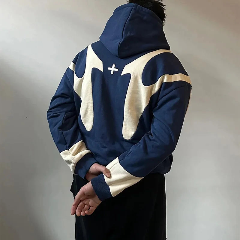Regular Fit Puff Print Hoodie