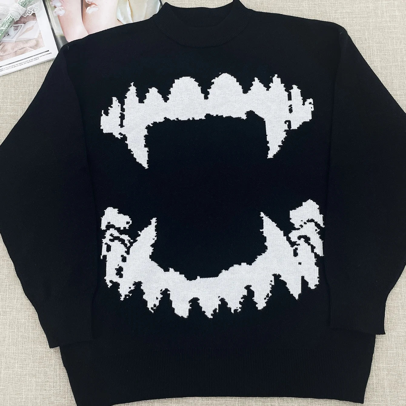 Bite Mark Winter Sweater