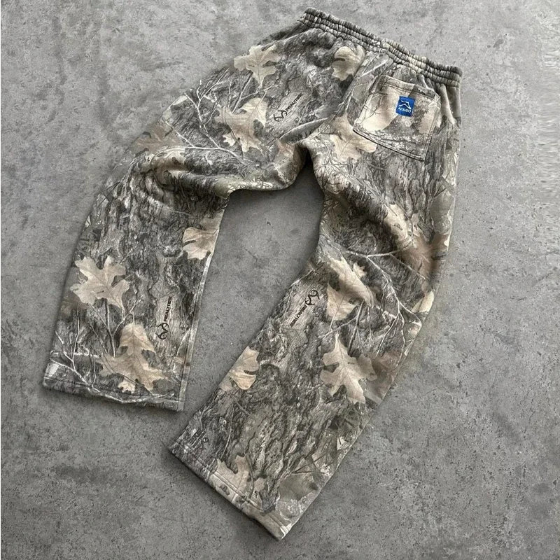 Regular Fit Camo Printed Pants