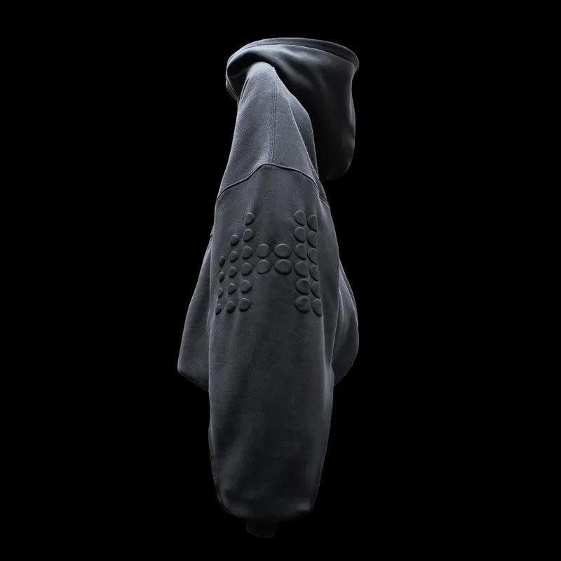 Oversized Puff Print Hoodie