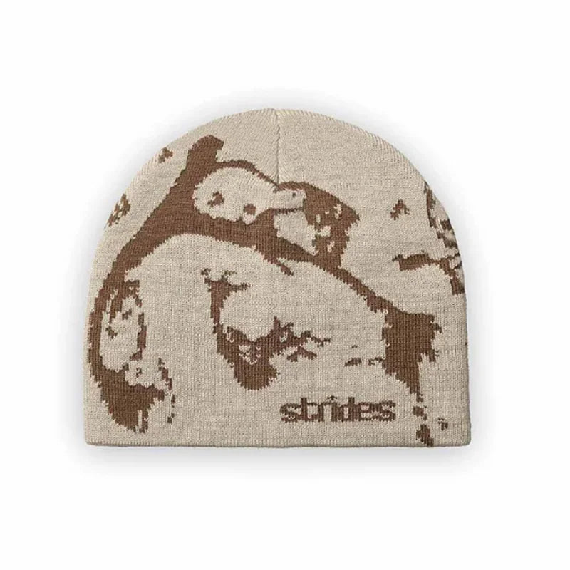 YCOA Unisex Printed Beanie