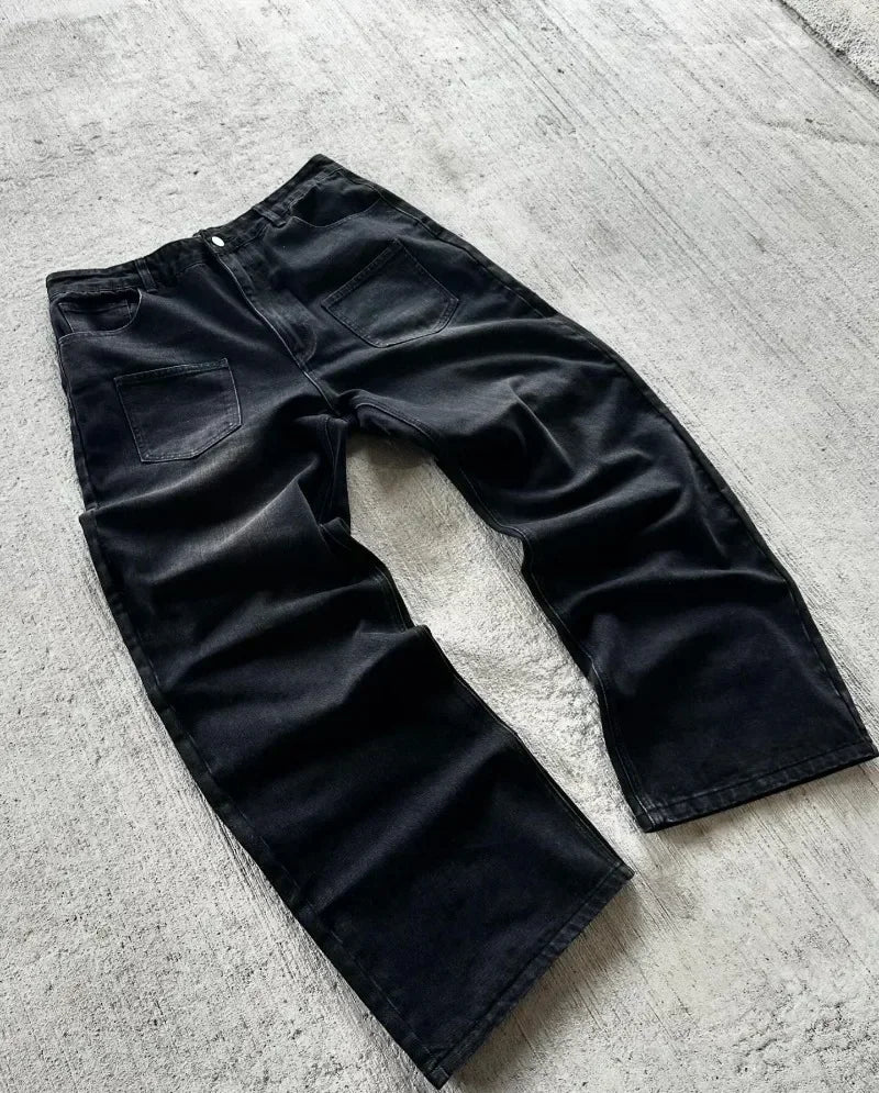Floral Print Jeans