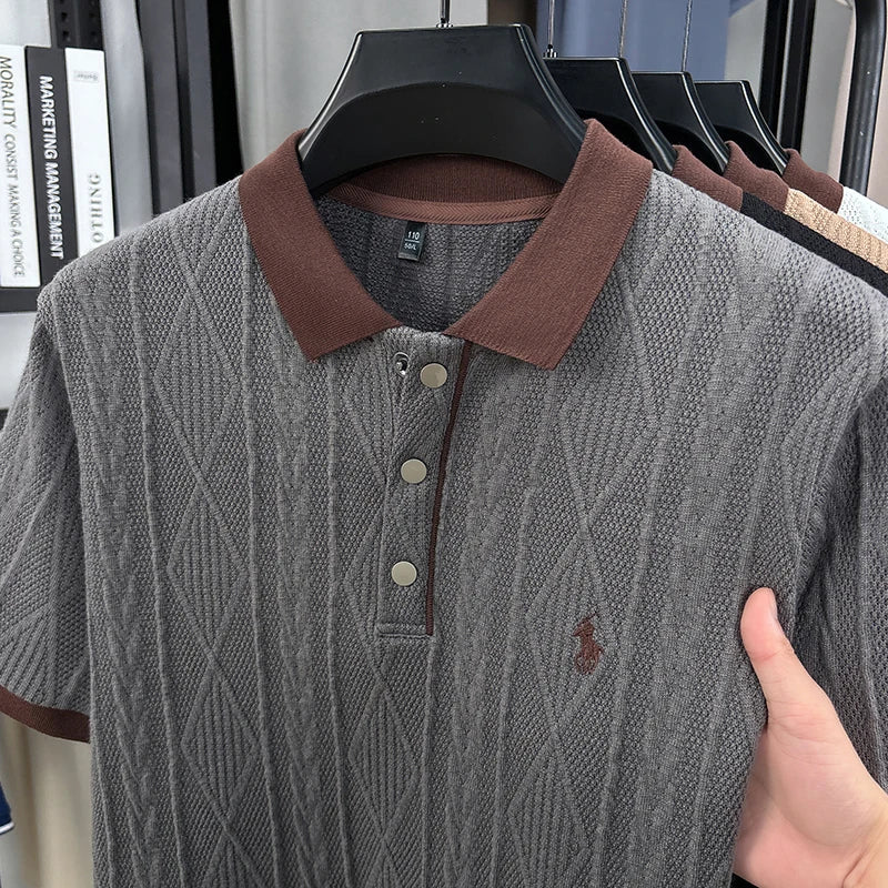Knit Polo Shirt
