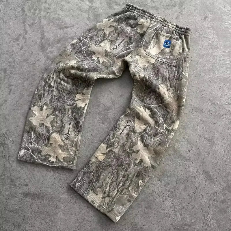 Regular Fit Camo Printed Pants