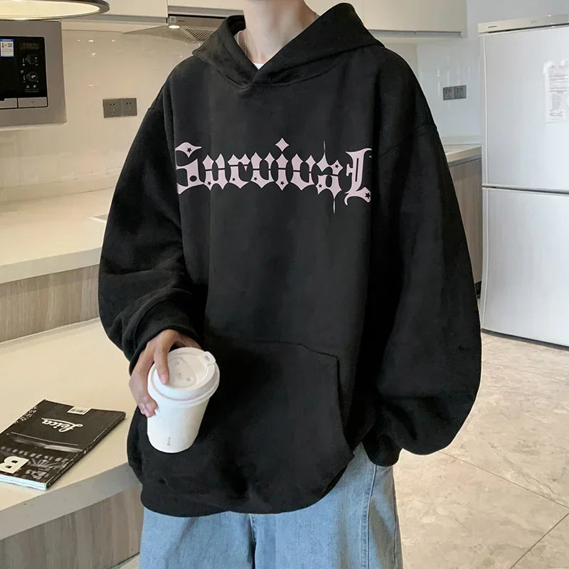 Spider Print Hoodie