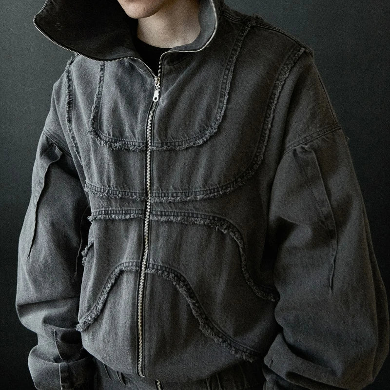 Regular Fit Denim Hoodie