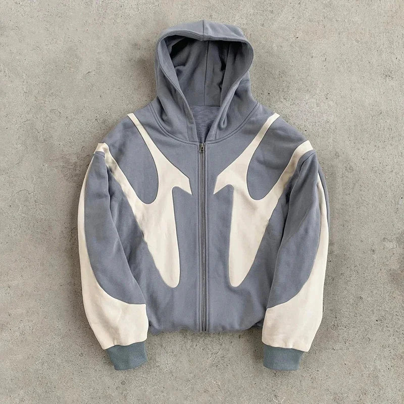Regular Fit Puff Print Hoodie