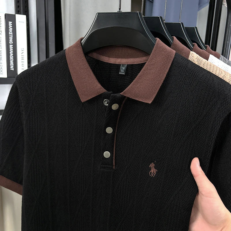 Knit Polo Shirt