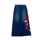 VISION "RED DRAGON" RELAXED JEANS