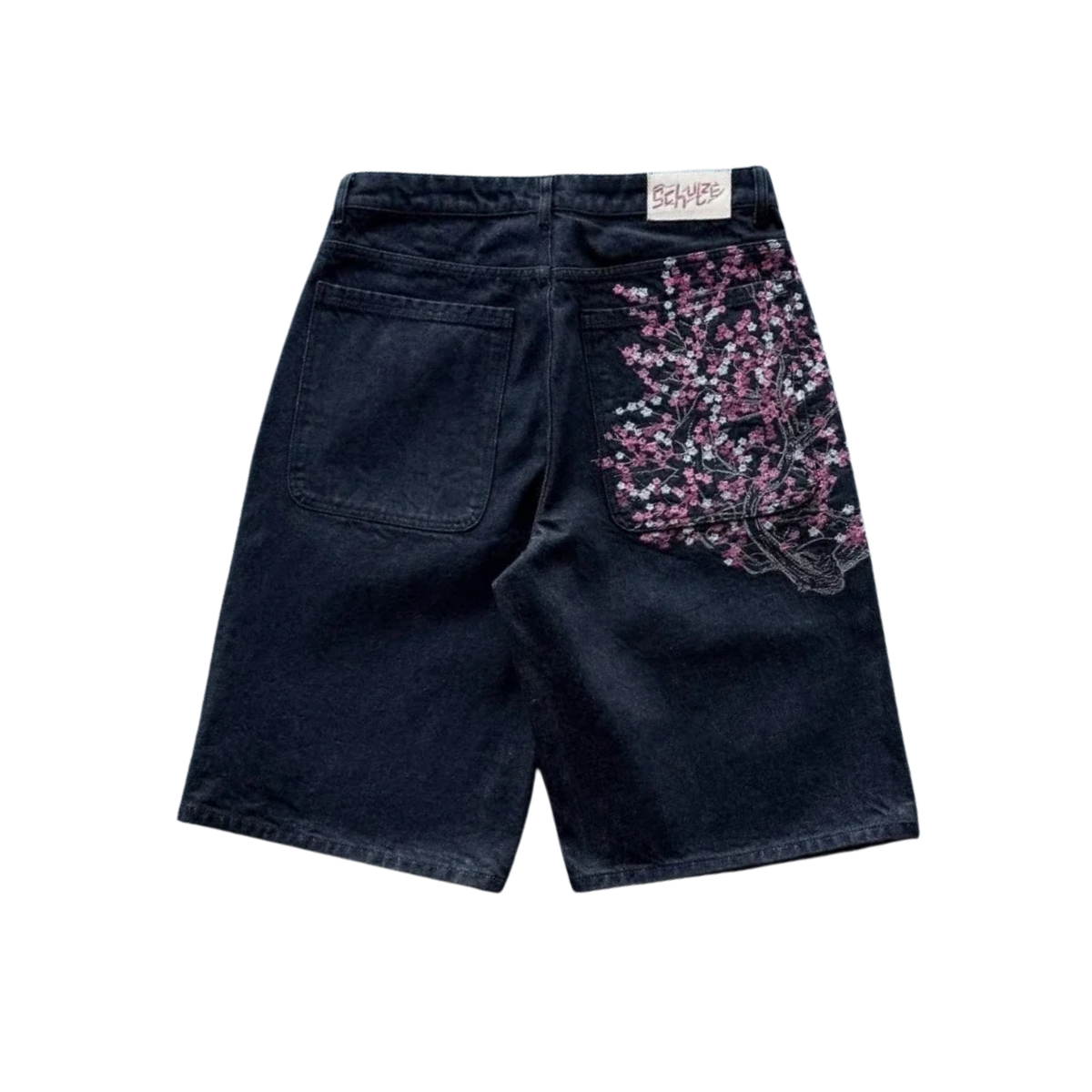 VISION “BLOSSOM” DENIM SHORTS